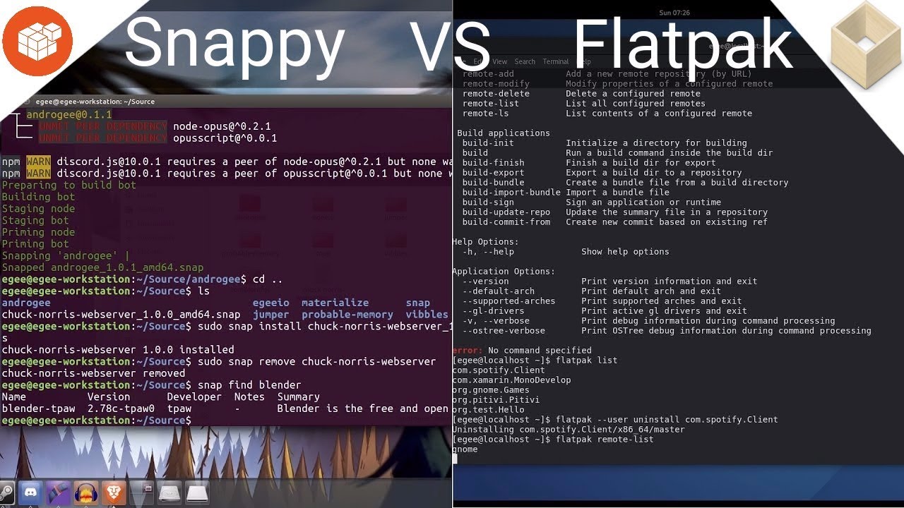 The future of app distribution in Linux: Snaps and Flatpak - TheLinuxNotes