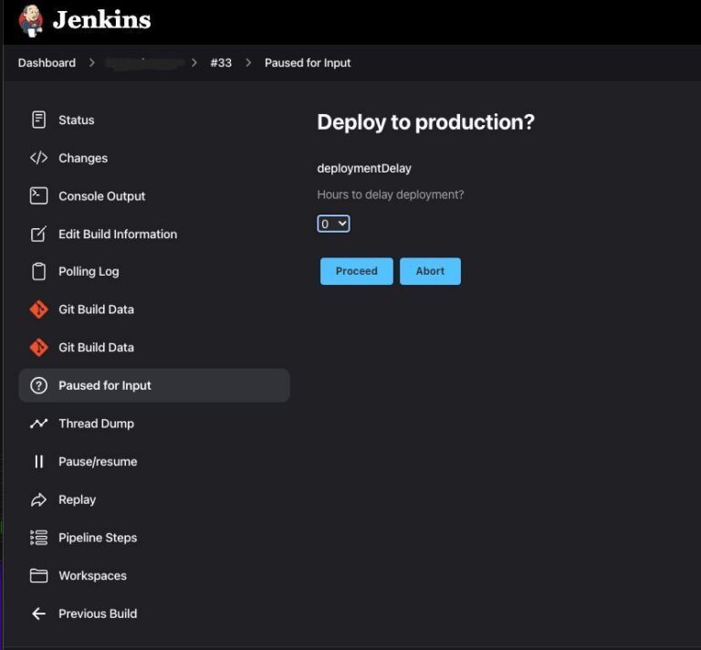 How to make manual approval in Jenkins pipeline and notify in telegram